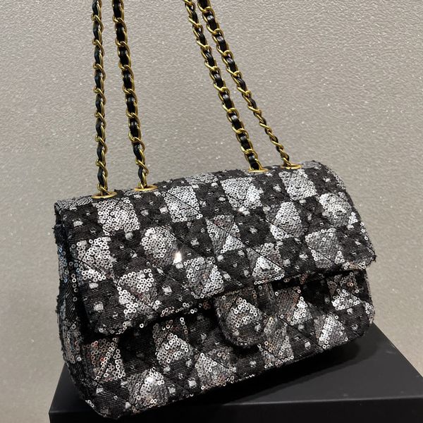 womens f/w shiny sequins shoulder bags checkerboard quilted diamond retro gold hardware chain crossbody multi pochette wallets designer hand
womens f/w shiny sequins shoulder bags checkerboard quilted diamond retro gold hardware chain crossbody multi pochette wallets designer hand