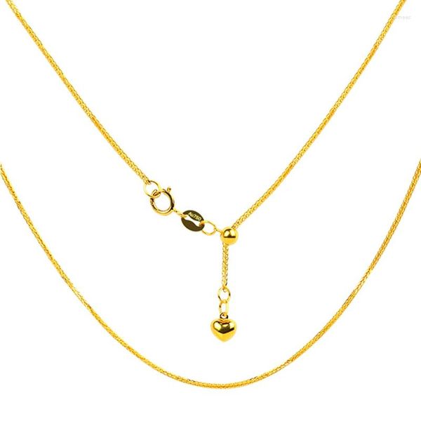 trendy pendant necklaces chains zhixi genuine 18k yellow gold necklace for women fine jewelry real au750 heart charm chain wedding 2022 x506, Silver
trendy pendant necklaces chains zhixi genuine 18k yellow gold necklace for women fine jewelry real au750 heart charm chain wedding 2022 x506, Silver