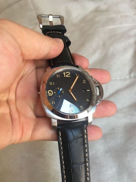 watch men's mechanical 44mm large dial rubber 316 fine fully automatic movement motion, Slivery;golden
watch men's mechanical 44mm large dial rubber 316 fine fully automatic movement motion, Slivery;golden