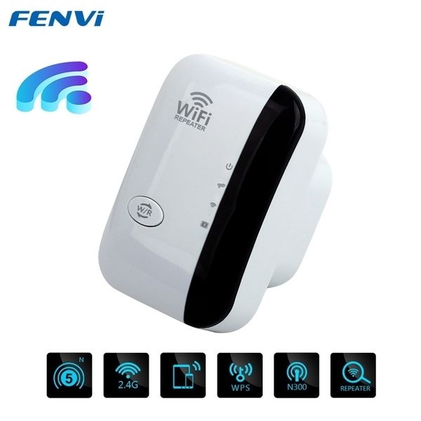 Image of Routers 300Mbps WiFi Repeater Wireless Expander Access Point WIFI Router 80211NB Signal WiFi Boosters Extend Amplifier Repeater Range 221103