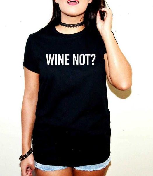 wine not letters print tee women casual hipster funny t shirts for lady drop, White
wine not letters print tee women casual hipster funny t shirts for lady drop, White