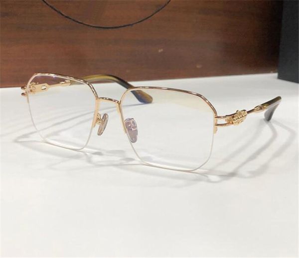 new fashion design pilot metal half frame optical eyewear 8154 retro versatile style high end eyeglasses with box can do prescription lenses, Black
new fashion design pilot metal half frame optical eyewear 8154 retro versatile style high end eyeglasses with box can do prescription lenses, Black