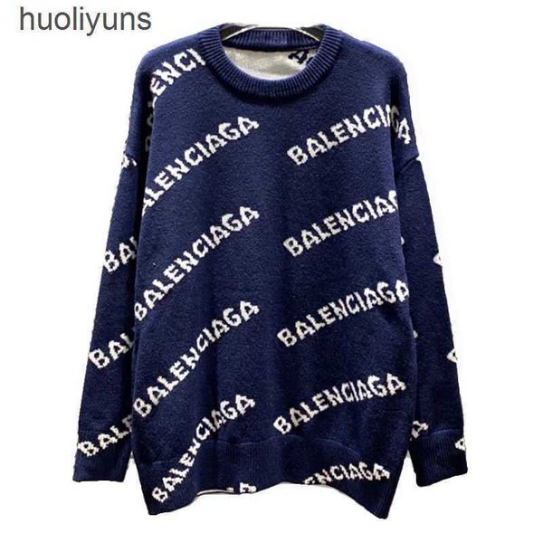 men's neck 2023 sweater paris woolen designer women's couple casual loose round sweaters spring balencaigass letter knitwear fashi, White;black
men's neck 2023 sweater paris woolen designer women's couple casual loose round sweaters spring balencaigass letter knitwear fashi, White;black