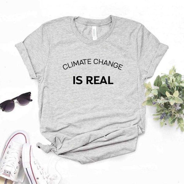 climate change is real print tee women tshirts casual funny t shirt for lady yong, White
climate change is real print tee women tshirts casual funny t shirt for lady yong, White