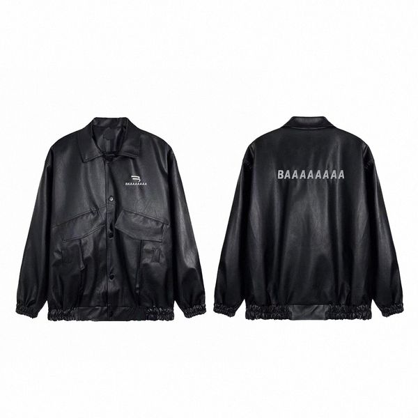 mens jackets loose coat leather motorcycle coat style letters outwear hiphop men baseball jacket women xl v1bb#, Black;brown
mens jackets loose coat leather motorcycle coat style letters outwear hiphop men baseball jacket women xl v1bb#, Black;brown