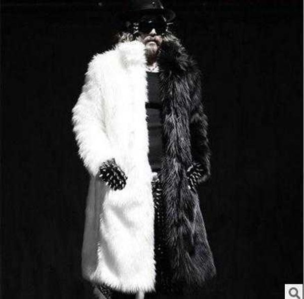 men's fur faux s/6xl mens winter long coats manmade mink jackets casual overcoats male plus size outwears clothings jaqueta j1542 t2211, Black
men's fur faux s/6xl mens winter long coats manmade mink jackets casual overcoats male plus size outwears clothings jaqueta j1542 t2211, Black