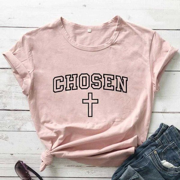 chosen cross t-shirts christian shirts religious faith tee women trendy casual, White
chosen cross t-shirts christian shirts religious faith tee women trendy casual, White