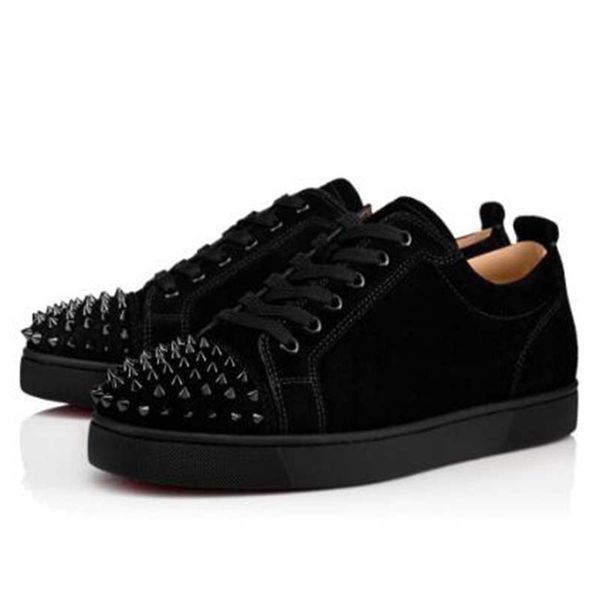 christians red-bottoms brand designer shoes junior studded spikes sneakers luxury men women real leather suede trainers shoes 35-47, Black
christians red-bottoms brand designer shoes junior studded spikes sneakers luxury men women real leather suede trainers shoes 35-47, Black