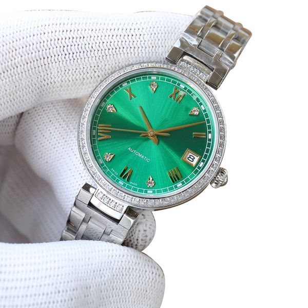 women's automatic watch three needle design goddess style mechanical movement 316 fine steel case mineral super mirror wristwatches, Slivery;brown
women's automatic watch three needle design goddess style mechanical movement 316 fine steel case mineral super mirror wristwatches, Slivery;brown
