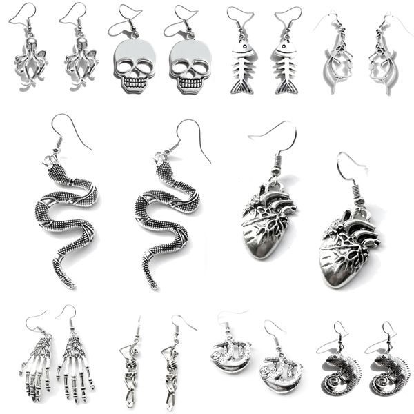 stud women earrings fashion skl ufo zombie grim reaper ocs bear drop simple cool cute jewelry handmade girls gift dangle delivery smtni, Golden;silver
stud women earrings fashion skl ufo zombie grim reaper ocs bear drop simple cool cute jewelry handmade girls gift dangle delivery smtni, Golden;silver
