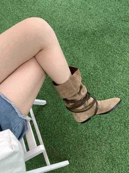 women boots shoe master ashigo's same autumn 2022 pile flat bottomed pointed straight high 07091011, Black
women boots shoe master ashigo's same autumn 2022 pile flat bottomed pointed straight high 07091011, Black