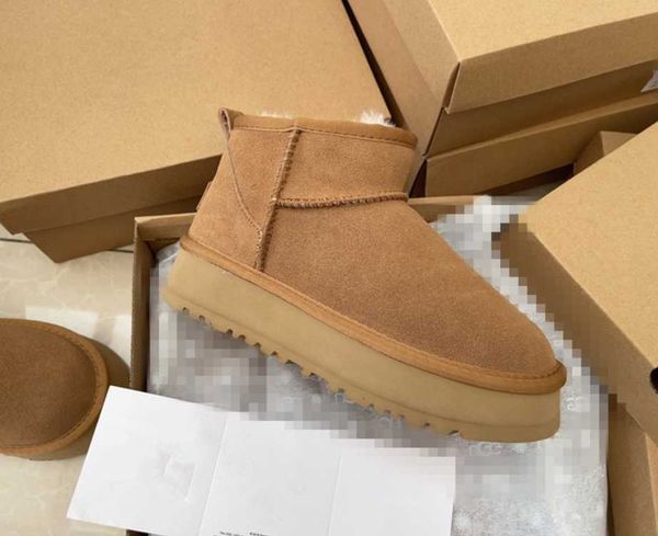 boots 2023 ultra mini platform boot designer woman winter ankle australia snow thick bottom real leather warm fluffy booties with fur size 3, Black
boots 2023 ultra mini platform boot designer woman winter ankle australia snow thick bottom real leather warm fluffy booties with fur size 3, Black