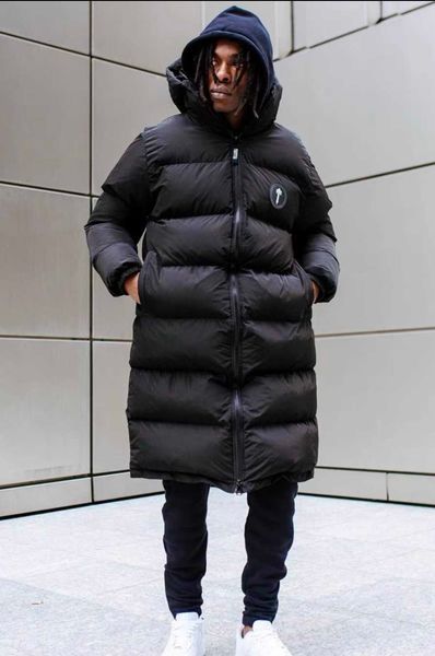 men's down parkas self owned trapstar long warm cotton jacket drill centralcee t221102, Black
men's down parkas self owned trapstar long warm cotton jacket drill centralcee t221102, Black