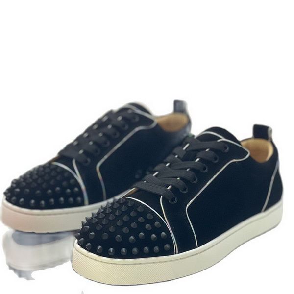 luxury low red bottom shoes for men black suede toe studs magic laser edge casual flats loafers sneaker women wedding spikes designer red so
luxury low red bottom shoes for men black suede toe studs magic laser edge casual flats loafers sneaker women wedding spikes designer red so