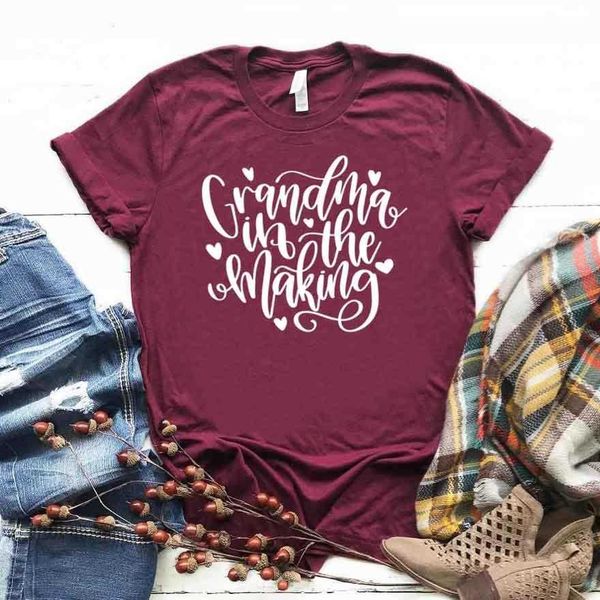 grandma in tee the making women casual funny t shirt for lady girl hipster drop, White
grandma in tee the making women casual funny t shirt for lady girl hipster drop, White