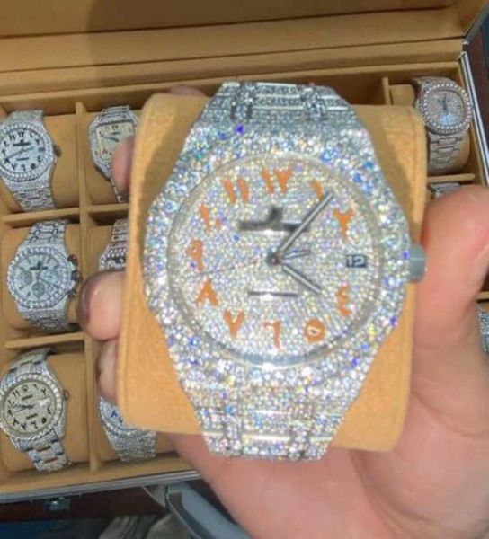 2023other watches wristwatches cashjin icedout men luxury wrist bling iced out vvs diamond watch, Slivery;black
2023other watches wristwatches cashjin icedout men luxury wrist bling iced out vvs diamond watch, Slivery;black