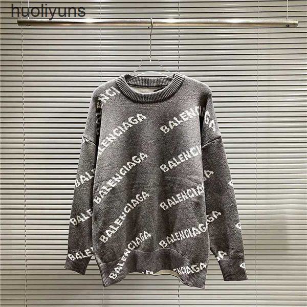 neck designer sweaters balencaigass 2023 sweater high version autumn fashion brand paris jacquard letter round pullover men's women, White;black
neck designer sweaters balencaigass 2023 sweater high version autumn fashion brand paris jacquard letter round pullover men's women, White;black