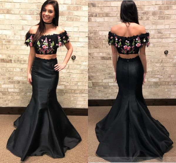2023 modest mermaid embroidered prom dresses homecoming long 2 pieces boho off the shoulder lace satin two piece formal evening dress specia, Black;red
2023 modest mermaid embroidered prom dresses homecoming long 2 pieces boho off the shoulder lace satin two piece formal evening dress specia, Black;red