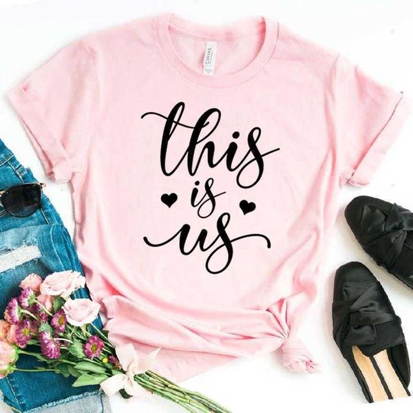 this is us print women t shirt casual funny for lady girl tee hipster drop ship, White
this is us print women t shirt casual funny for lady girl tee hipster drop ship, White
