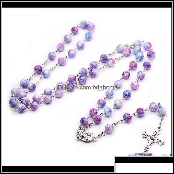 pendant necklaces necklaces pendants drop delivery 2021 catholic jewelry long purple glass beads rosary neckalce for men women vinta otum1, Silver
pendant necklaces necklaces pendants drop delivery 2021 catholic jewelry long purple glass beads rosary neckalce for men women vinta otum1, Silver