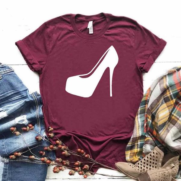 high heel shoe t shirts women womens t-shirt casual hipster funny lady yong girl, White
high heel shoe t shirts women womens t-shirt casual hipster funny lady yong girl, White