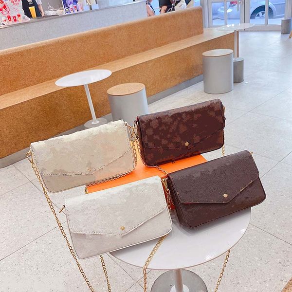new fashion three piece wallet strap adjustable crossbody bag classic flower handbag suitable for daily use # 3846
new fashion three piece wallet strap adjustable crossbody bag classic flower handbag suitable for daily use # 3846