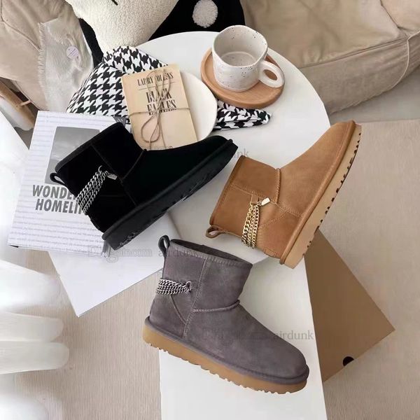australia designer women chains snow boots luxury black chestnut fashion classic ankle short boot ladies girls booties winter mini full fur
australia designer women chains snow boots luxury black chestnut fashion classic ankle short boot ladies girls booties winter mini full fur