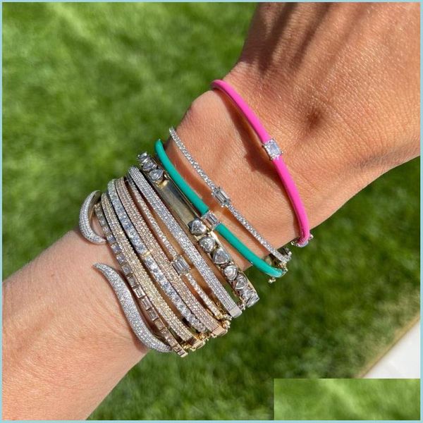 bangle bangle colorf fashion women jewelry neon candy color enamel 5a baguette iced out bling cz banglebangle drop delivery 2022 brac dhbpk, Black
bangle bangle colorf fashion women jewelry neon candy color enamel 5a baguette iced out bling cz banglebangle drop delivery 2022 brac dhbpk, Black