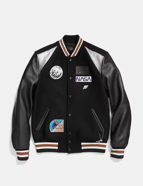 2022 varsity style jacket baseball uniform bomber jacket for women men retro clothes streetwear oversized coat fashion space air, Black;brown
2022 varsity style jacket baseball uniform bomber jacket for women men retro clothes streetwear oversized coat fashion space air, Black;brown
