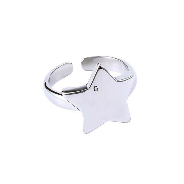 cardioid pentagram circle letter ring mens open rings classic men titanium steel designer for women luxury gifts woman girl gold jewlery, Silver
cardioid pentagram circle letter ring mens open rings classic men titanium steel designer for women luxury gifts woman girl gold jewlery, Silver