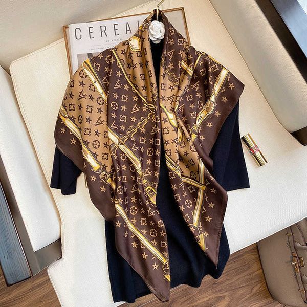 scarves cravat summer 2021 new print geometric pattern japan and south korea sweet decorative women's plain brown silk scarf, Blue;gray
scarves cravat summer 2021 new print geometric pattern japan and south korea sweet decorative women's plain brown silk scarf, Blue;gray