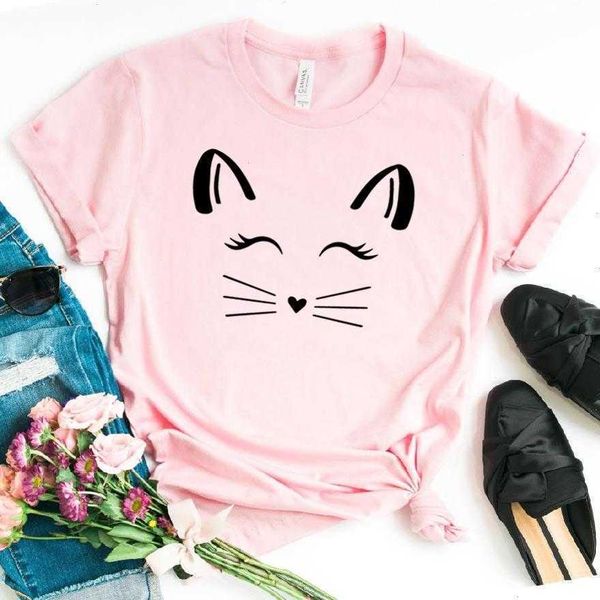 cat lashes eye print women t shirt hipster funny t-shirt lady yong girl tee drop, White
cat lashes eye print women t shirt hipster funny t-shirt lady yong girl tee drop, White