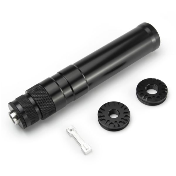diy stainless steel fuel filter 1/2x28 5/8x24 novus multi-cal 9x removable baffle cups 3 in 1 cleaning tube filter airsoft with 1-3/16x24 bo
diy stainless steel fuel filter 1/2x28 5/8x24 novus multi-cal 9x removable baffle cups 3 in 1 cleaning tube filter airsoft with 1-3/16x24 bo