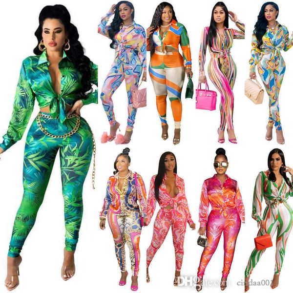 2022 spring and autumn pants set women printing multicolor long sleeved shirt trousers 2 piece home leisure suit, White
2022 spring and autumn pants set women printing multicolor long sleeved shirt trousers 2 piece home leisure suit, White