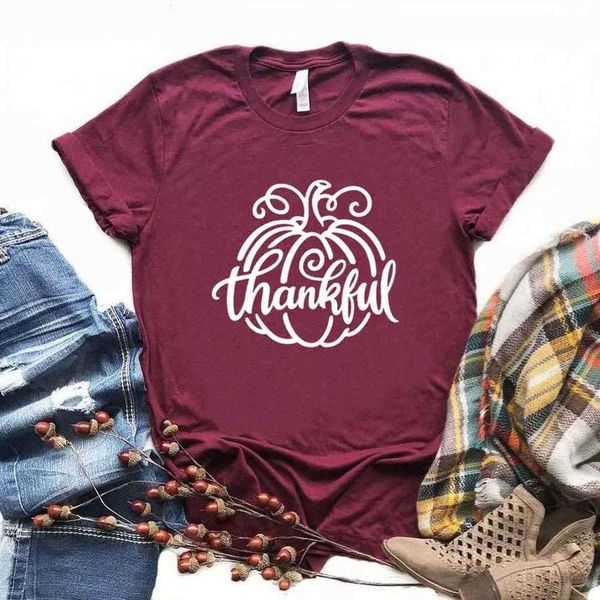 thankful pumpkin print women tee tshirts casual funny t shirt for lady hipster, White
thankful pumpkin print women tee tshirts casual funny t shirt for lady hipster, White