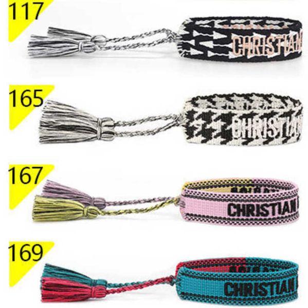 luxury fashion women's bracelets d brand bangle designer embroidered braided bracelet wedding bohemian letter hand rope trinket men gir, Black
luxury fashion women's bracelets d brand bangle designer embroidered braided bracelet wedding bohemian letter hand rope trinket men gir, Black