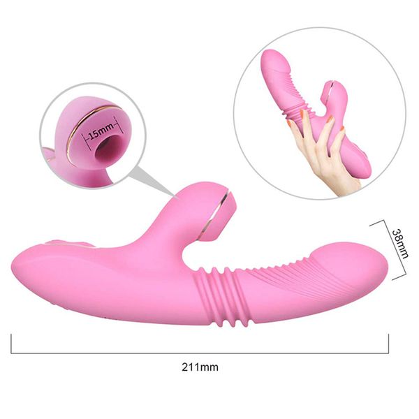 costumes tibe automatic telescopic sucking vibrators warming female masturbator toys for woman cosplay, Black
costumes tibe automatic telescopic sucking vibrators warming female masturbator toys for woman cosplay, Black
