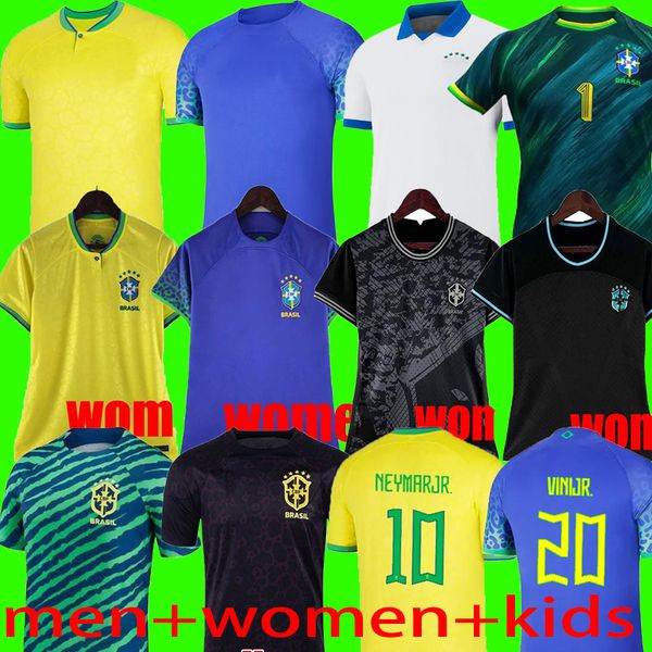 s-4xl vini jr soccer jersey camiseta de futbol paqueta brazils neres 2022 football shirt jesus pele casemiro brasil 22 23 maillots football, Black;yellow
s-4xl vini jr soccer jersey camiseta de futbol paqueta brazils neres 2022 football shirt jesus pele casemiro brasil 22 23 maillots football, Black;yellow