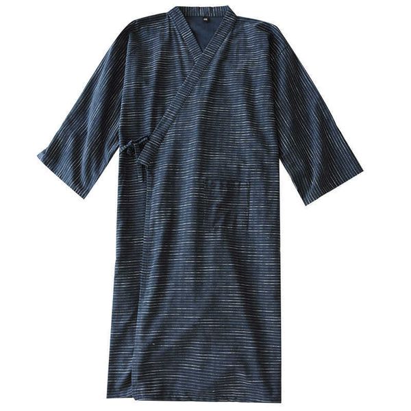 men's sleepwear plus size bathrobe men's long style cotton cloth spring and summer robe men's striped steaming home bath robe, Black;brown
men's sleepwear plus size bathrobe men's long style cotton cloth spring and summer robe men's striped steaming home bath robe, Black;brown