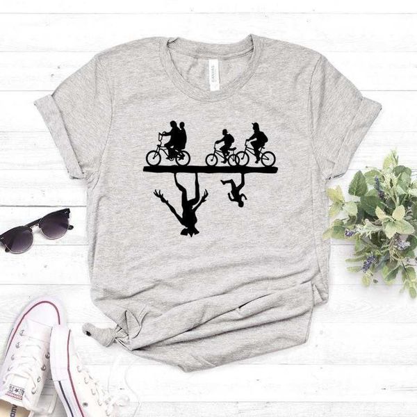 strange upside down women t shirts casual hipster funny t-shirt lady yong girl top, White
strange upside down women t shirts casual hipster funny t-shirt lady yong girl top, White
