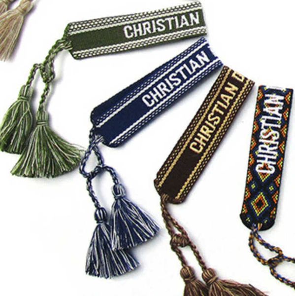 women's luxury fashion bracelets d brand designer bangle jewelry handmade braided embroidered bracelet girl woven men's fabric tas, Golden;silver
women's luxury fashion bracelets d brand designer bangle jewelry handmade braided embroidered bracelet girl woven men's fabric tas, Golden;silver