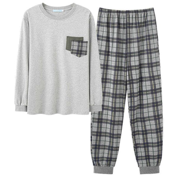 men's sleepwear long sleeve plaid long pants pajama sets for men big yards l-4xl sleepwear autumn male large pijama pure cotton pyjama, Black;brown
men's sleepwear long sleeve plaid long pants pajama sets for men big yards l-4xl sleepwear autumn male large pijama pure cotton pyjama, Black;brown