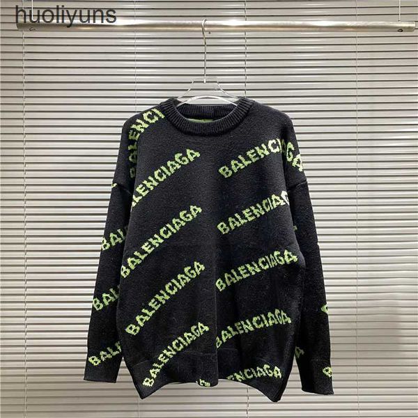neck designer sweaters balencaigass 2023 sweater high version autumn fashion brand paris jacquard letter round pullover men's women, White;black
neck designer sweaters balencaigass 2023 sweater high version autumn fashion brand paris jacquard letter round pullover men's women, White;black