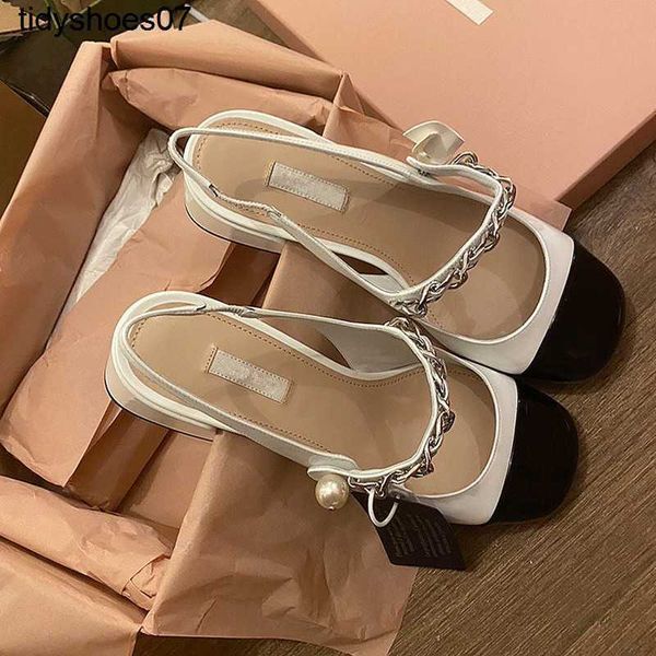 ballet retro sandals with source women's head color block slippers same style m family mary jane shoes high heels leather thick heels w, Black
ballet retro sandals with source women's head color block slippers same style m family mary jane shoes high heels leather thick heels w, Black