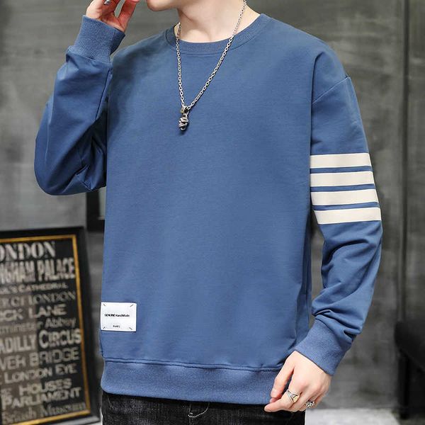 autumn sweater 2022 men's long sleeved fashion trend stripe casual versatile men, Black
autumn sweater 2022 men's long sleeved fashion trend stripe casual versatile men, Black