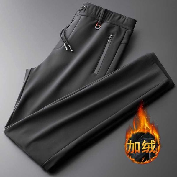 winter men's casual pants plush thickened sweatpants men's pants wear large warm straight leg, Black
winter men's casual pants plush thickened sweatpants men's pants wear large warm straight leg, Black
