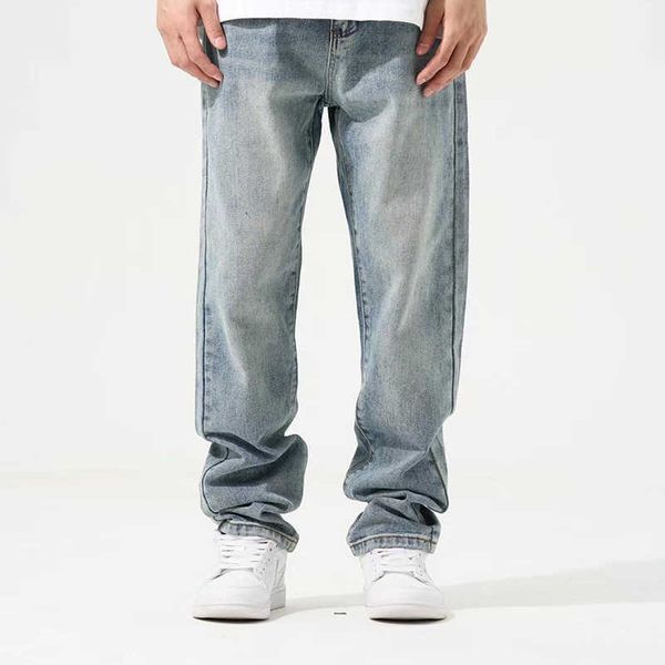 autumn 2022 new style simple daily straight denim pants slightly elastic mid rise washed for men, Blue
autumn 2022 new style simple daily straight denim pants slightly elastic mid rise washed for men, Blue