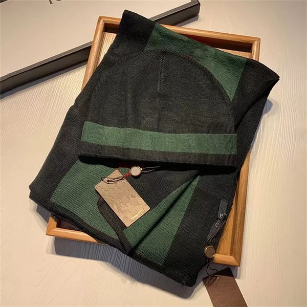 women designer hat scarf set classic letter stripe winter warm two piece wool beanie 202ss, Blue;gray
women designer hat scarf set classic letter stripe winter warm two piece wool beanie 202ss, Blue;gray