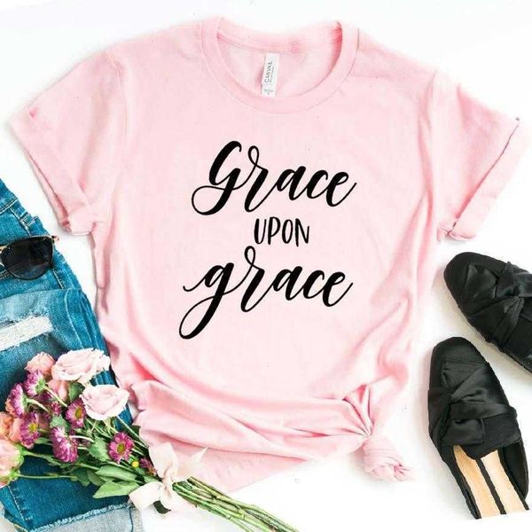 grace upon print women casual funny t shirt for lady girl tee hipster drop ship, White
grace upon print women casual funny t shirt for lady girl tee hipster drop ship, White
