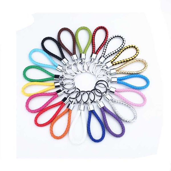 fashion keychainskeychains lanyards hand-knitted couple leather rope keychain creative handmade woven jewelry pendant, Silver
fashion keychainskeychains lanyards hand-knitted couple leather rope keychain creative handmade woven jewelry pendant, Silver